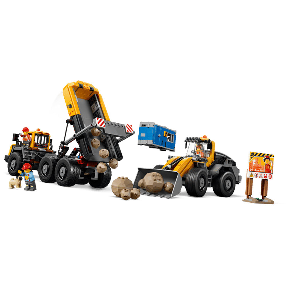 LEGO City 60494 Dump Truck & Front End Loader Age 8+ 1132pcs