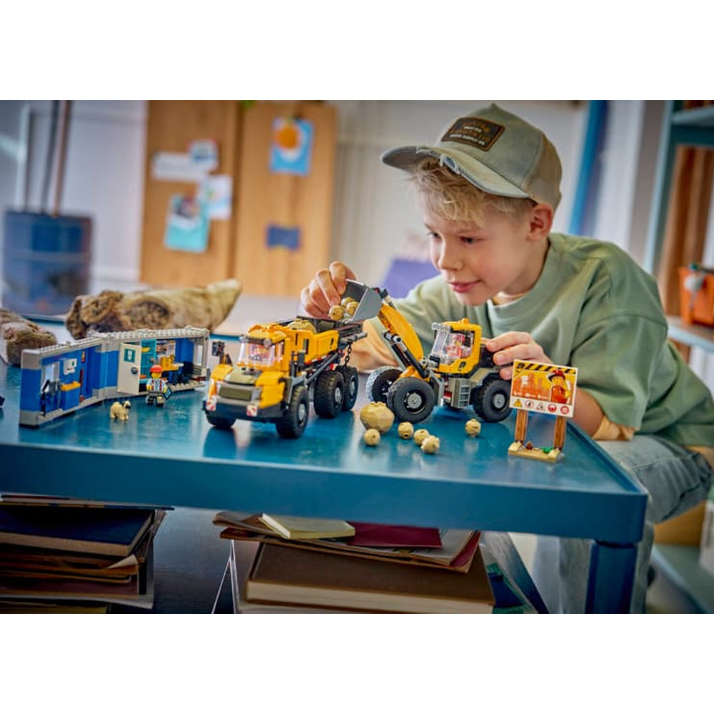 LEGO City 60494 Dump Truck & Front End Loader Age 8+ 1132pcs