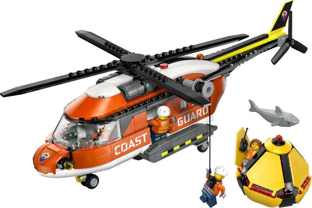 LEGO City 60503 Coast Guard Helicopter Age 7+ 551pcs