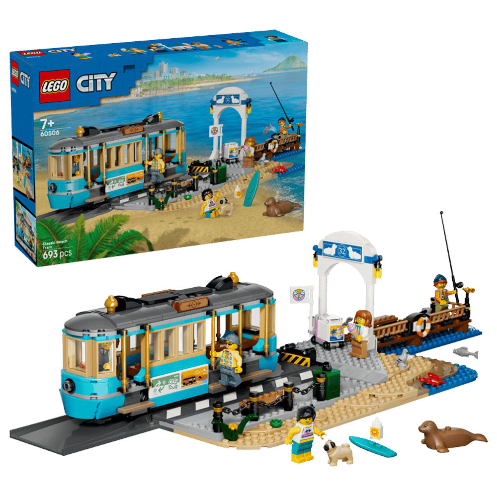 LEGO City 60506 Classic Beach Tram Age 7+ 693pcs