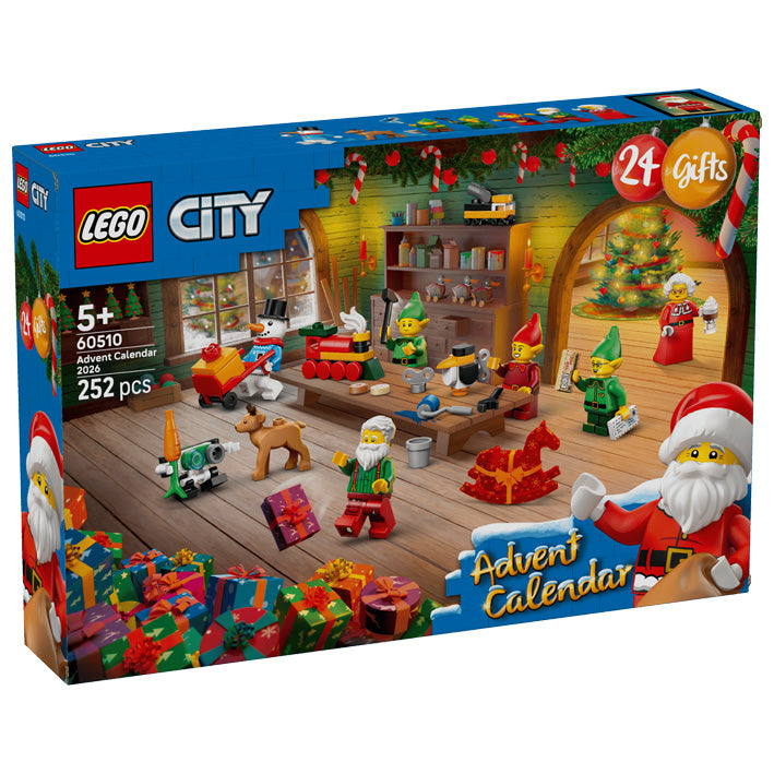 LEGO City 60510 Advent Calendar 2026 Age 5+ 252pcs