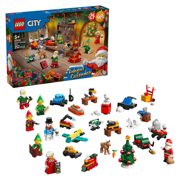 LEGO City 60510 Advent Calendar 2026 Age 5+ 252pcs