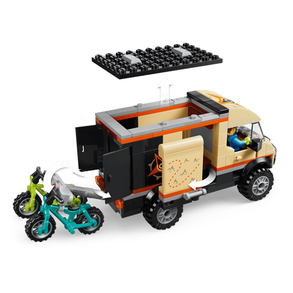 LEGO City 60512 Mountain Bike Adventure Van Age 7+ 260pcs