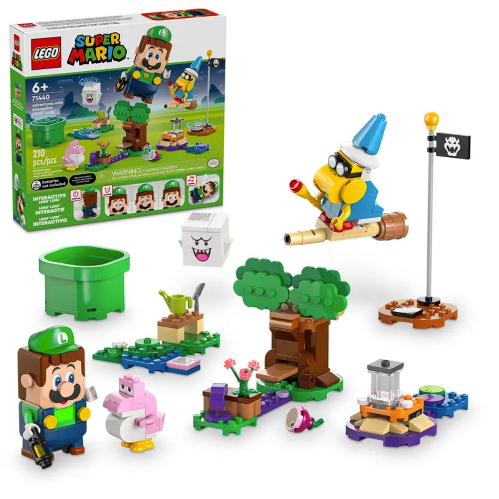 LEGO Super Mario 71440 Adventures with Interactive LEGO® Luigi™ Age 6+ 210pcs