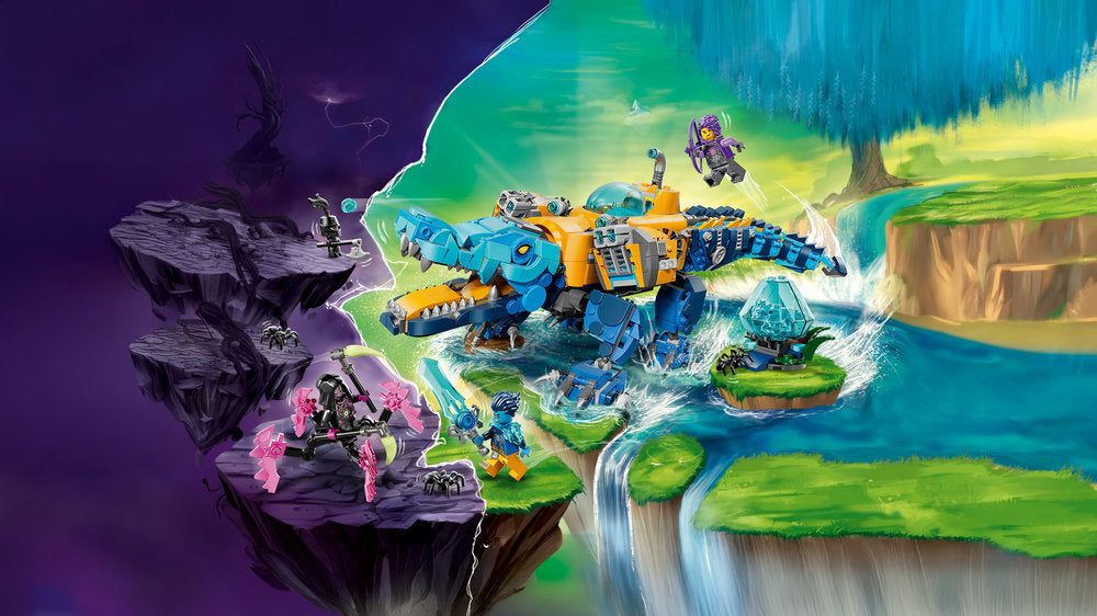 LEGO DREAMZzz 71512 Crocodile Submarine Age 8+ 1107pcs