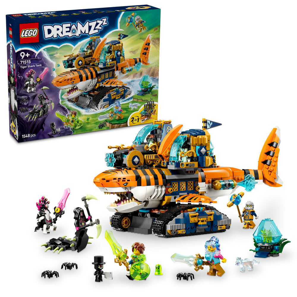 LEGO DREAMZzz 71515 Tiger Shark Tank Age 9+ 1548pcs