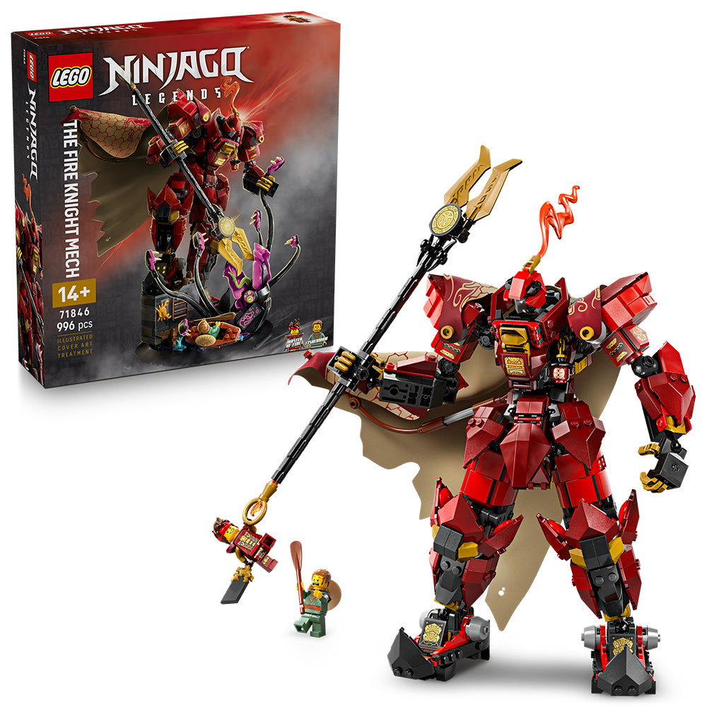 LEGO Ninjago 71846 The Fire Knight Mech Age 14+ 996pcs