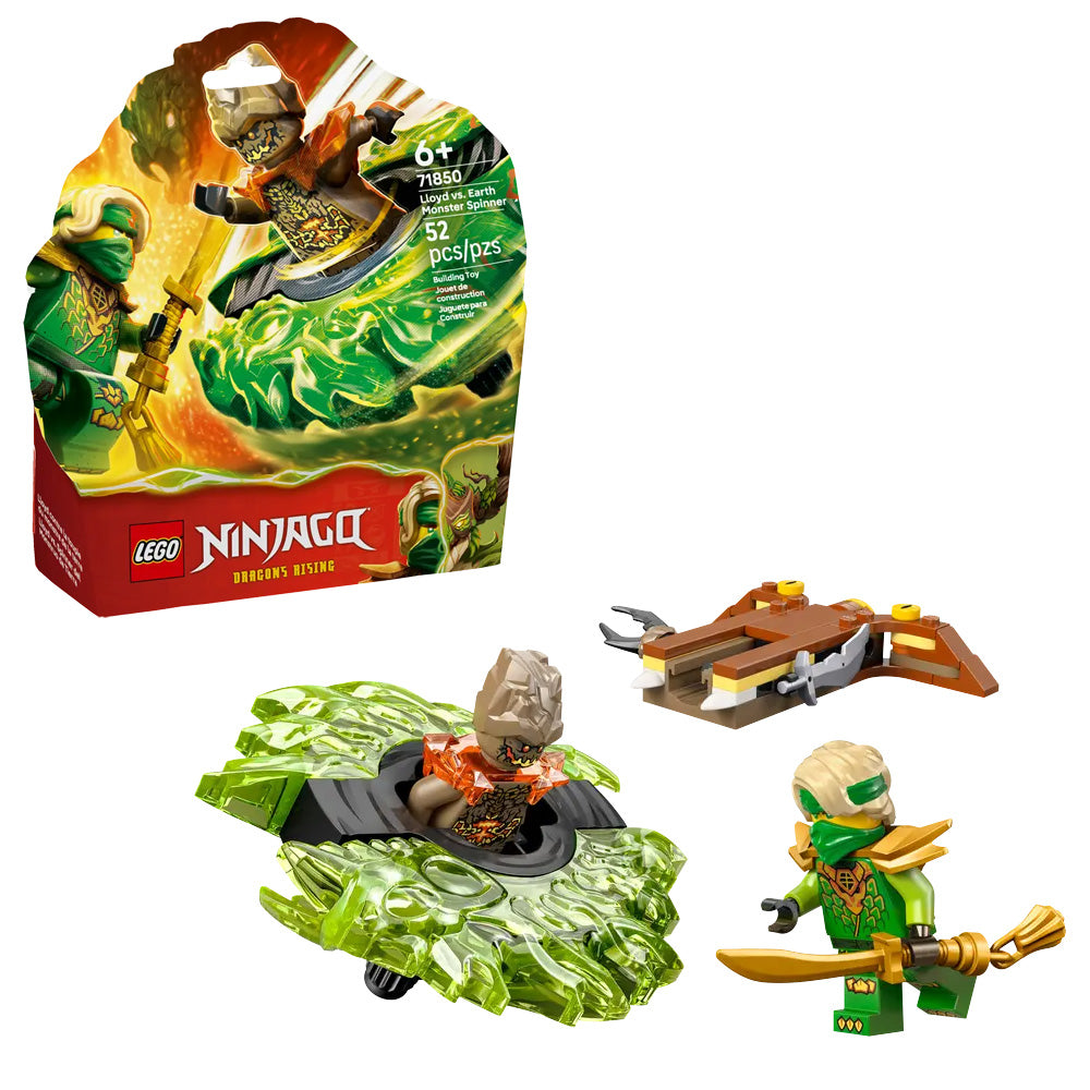 LEGO Ninjago 71850 Lloyd vs. Earth Monster Spinner Age 6+ 52pcs