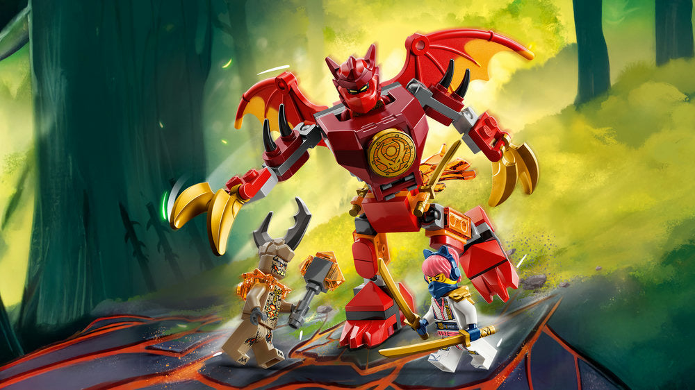 LEGO Ninjago 71851 Kai's Dragon Mech Battle Pack Age 6+ 85pcs