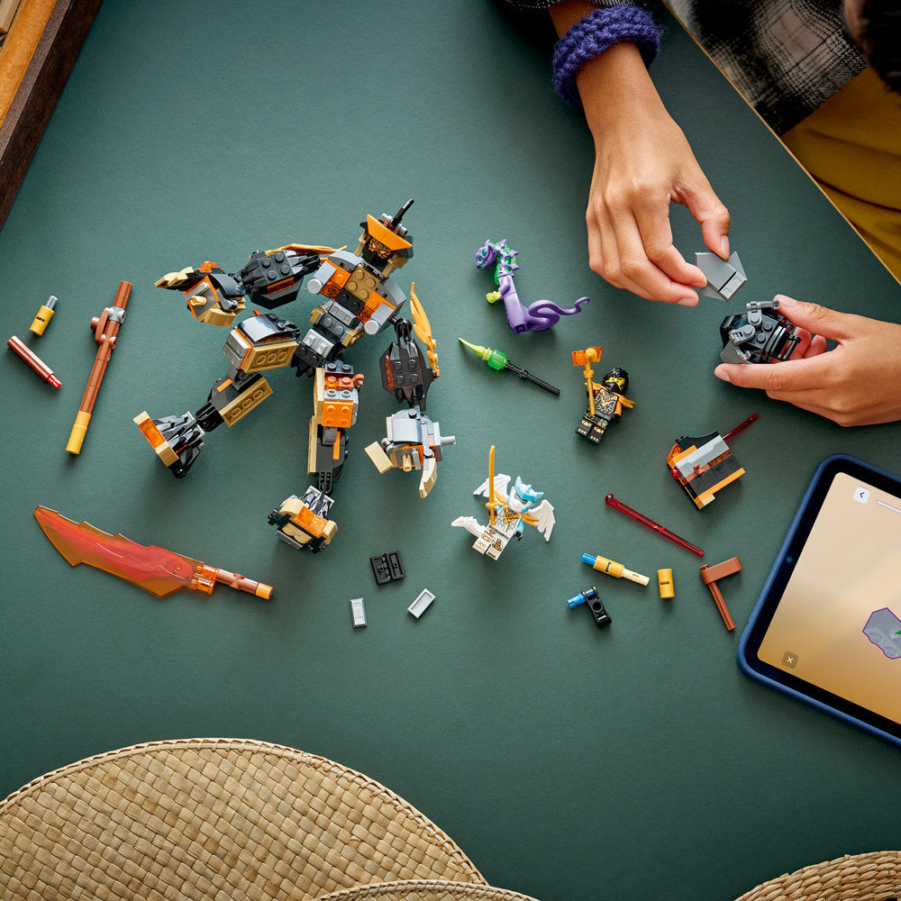 LEGO Ninjago 71854 Cole's Mission Mech & Dragon Zane Age 7+ 364pcs