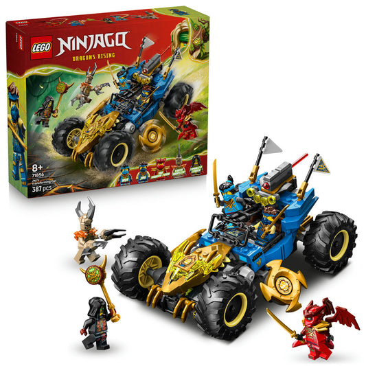 LEGO Ninjago 71856 Jay's Transforming Car Age 8+ 387pcs