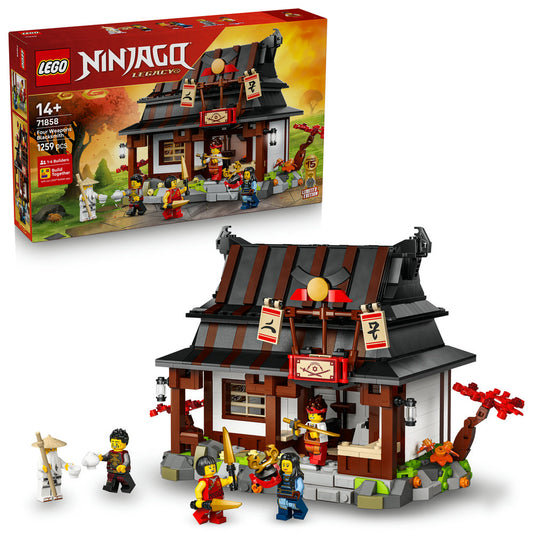 LEGO Ninjago 71858 Four Weapons Blacksmith 15th Anniversary Age 14+ 1259pcs