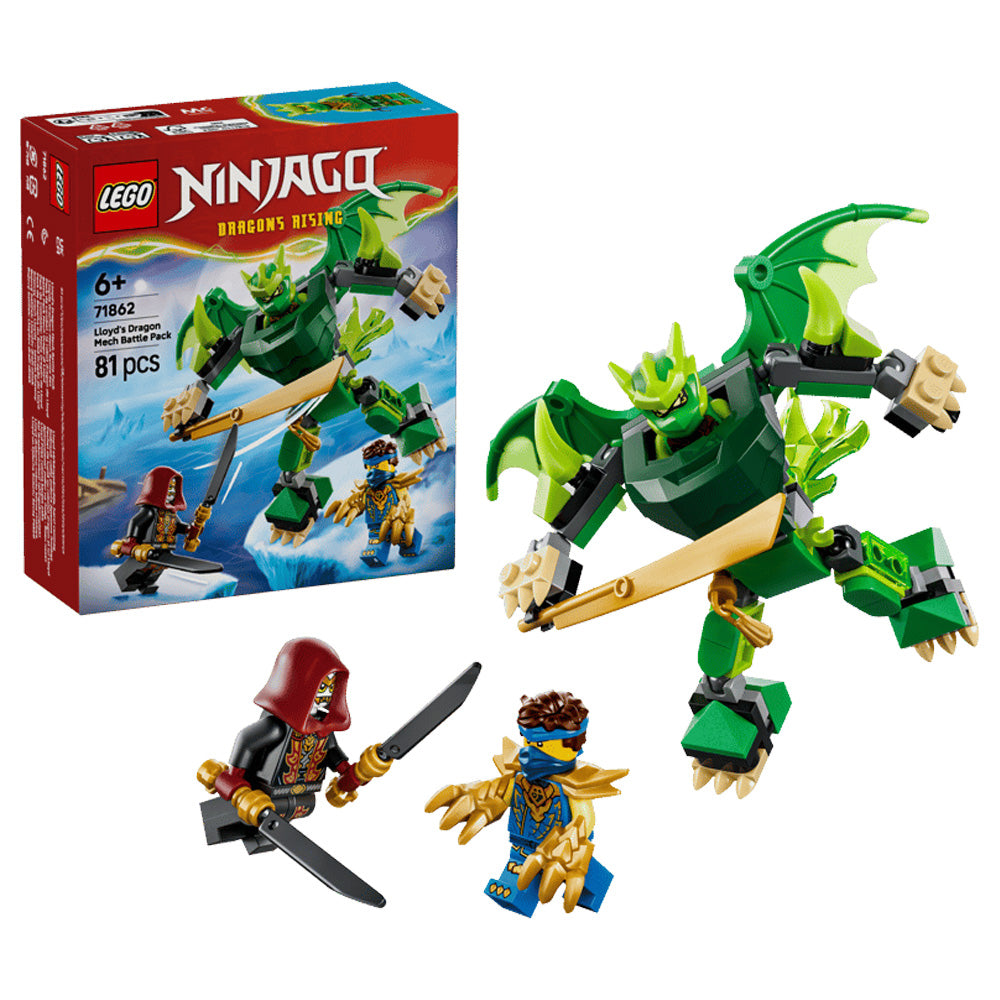 LEGO Ninjago 71862 Lloyd's Dragon Mech Battle Pack Age 6+ 81pcs