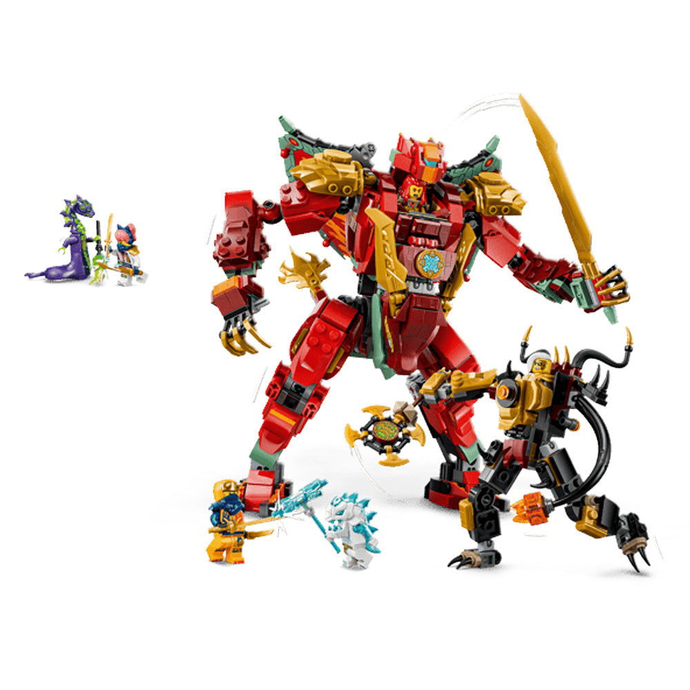 LEGO Ninjago 71868 Wyldfyre's Transforming Dragon Mech Age 9+ 821pcs