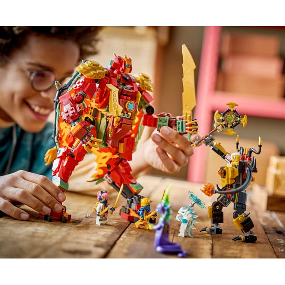 LEGO Ninjago 71868 Wyldfyre's Transforming Dragon Mech Age 9+ 821pcs