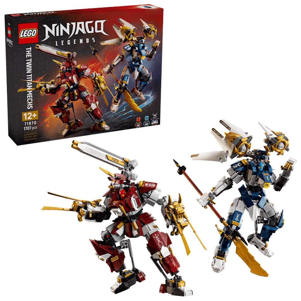 LEGO Ninjago 71870 The Twin Titan Mechs Age 12+ 1707pcs