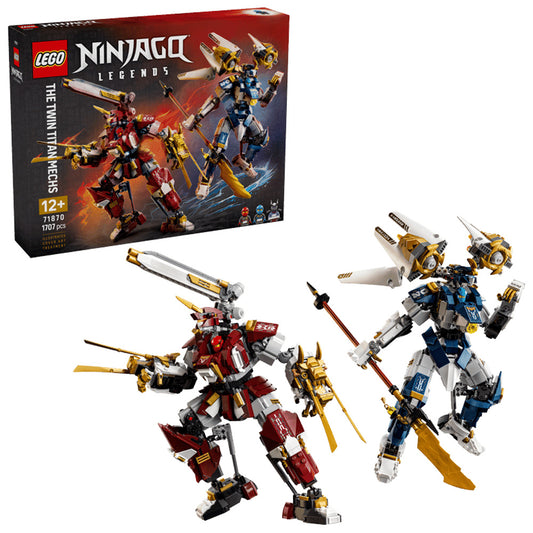LEGO Ninjago 71870 The Twin Titan Mechs Age 12+ 1707pcs