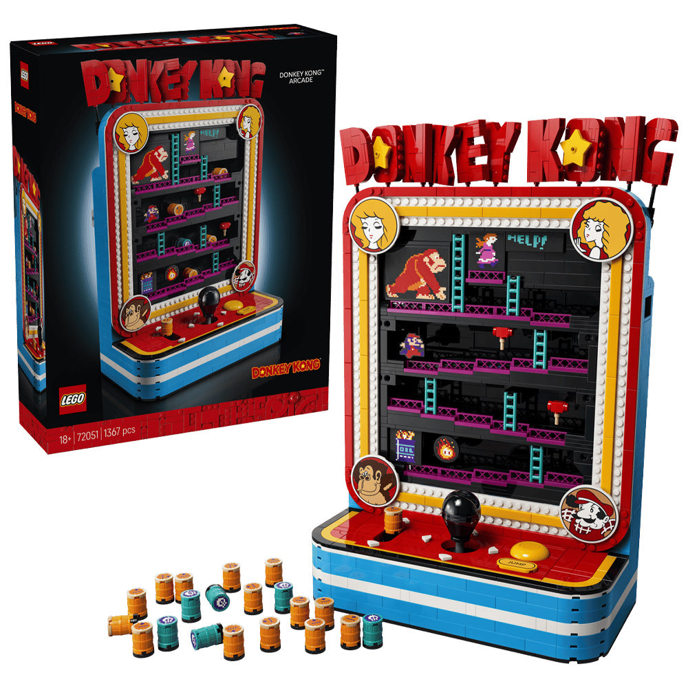 LEGO Super Mario 72051 Donkey Kong Arcade Age 18+ 1371pcs