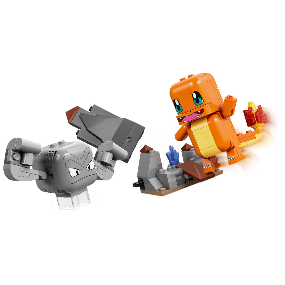 LEGO Pokemon 72157 SMART Play: Charmander & Geodude's Cavern Clash Age 6+ 198pcs