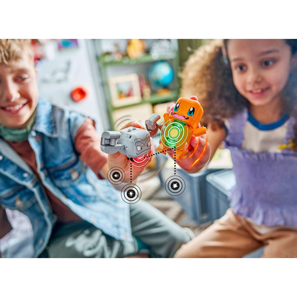 LEGO Pokemon 72157 SMART Play: Charmander & Geodude's Cavern Clash Age 6+ 198pcs