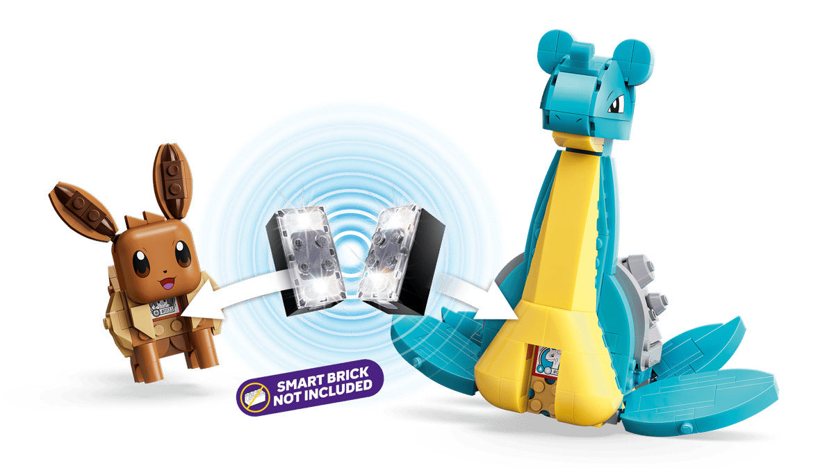 LEGO Pokémon 72162 SMART Play: Eevee and Lapras's Treasure Hunt Age 8+ 623pcs
