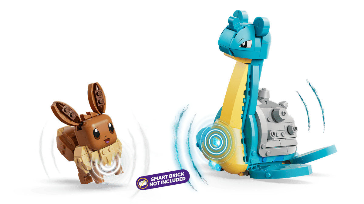 LEGO Pokémon 72162 SMART Play: Eevee and Lapras's Treasure Hunt Age 8+ 623pcs
