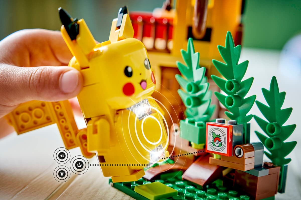 LEGO Pokémon 72164 SMART Play: Training House with Pikachu Age 6+ 400pcs