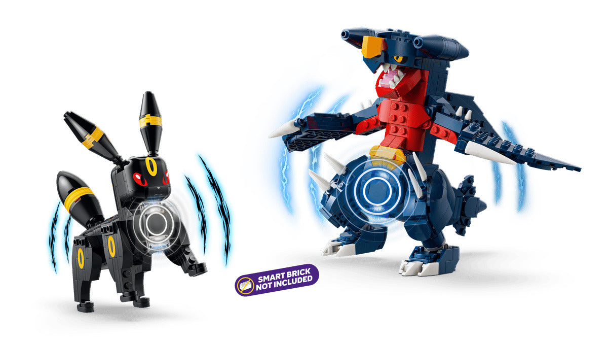 LEGO Pokémon 72165 SMART Play: Umbreon vs. Garchomp Championship Battle Age 10+ 831pcs