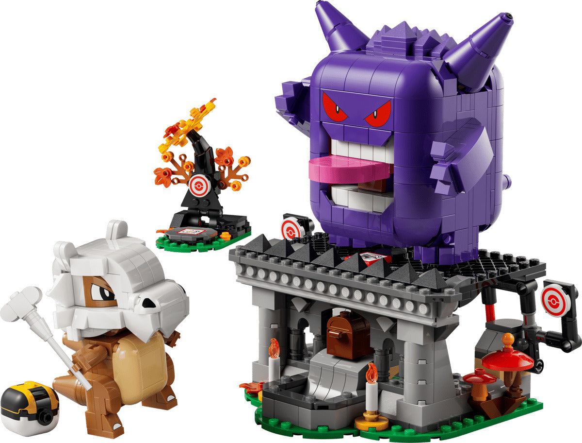 LEGO Pokémon 72166 SMART Play: Cubone and Gengar's Spooky Showdown Age 8+ 782pcs