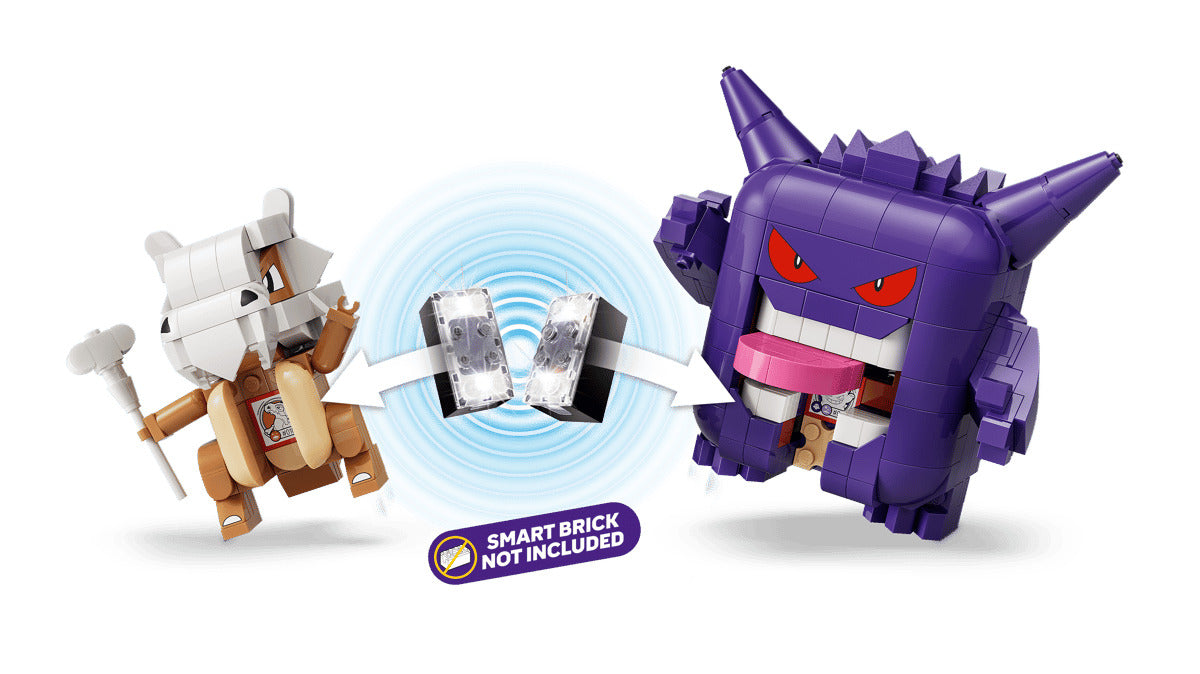 LEGO Pokémon 72166 SMART Play: Cubone and Gengar's Spooky Showdown Age 8+ 782pcs