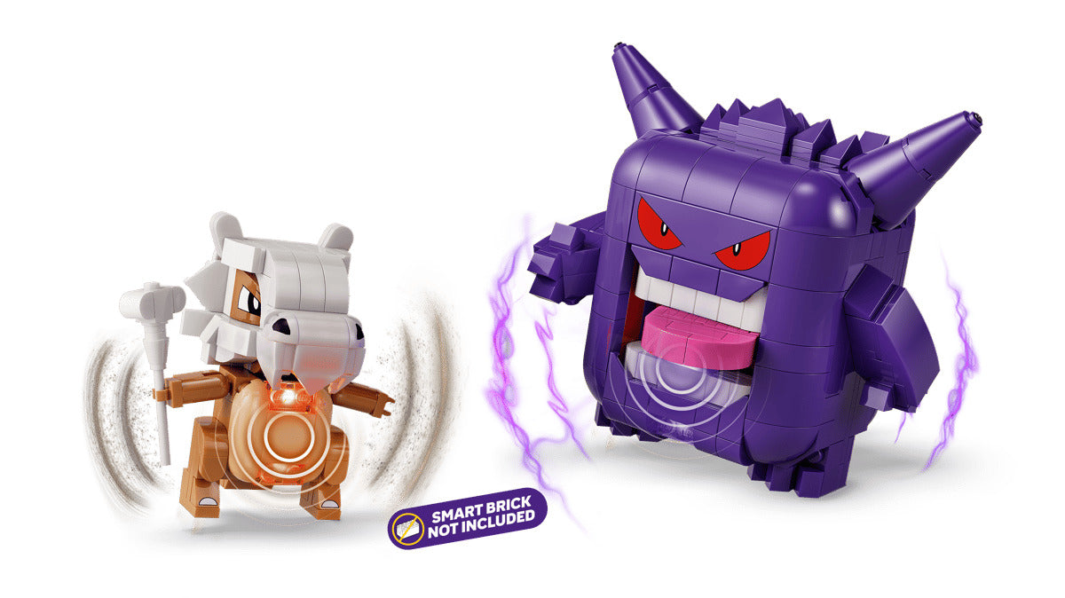 LEGO Pokémon 72166 SMART Play: Cubone and Gengar's Spooky Showdown Age 8+ 782pcs