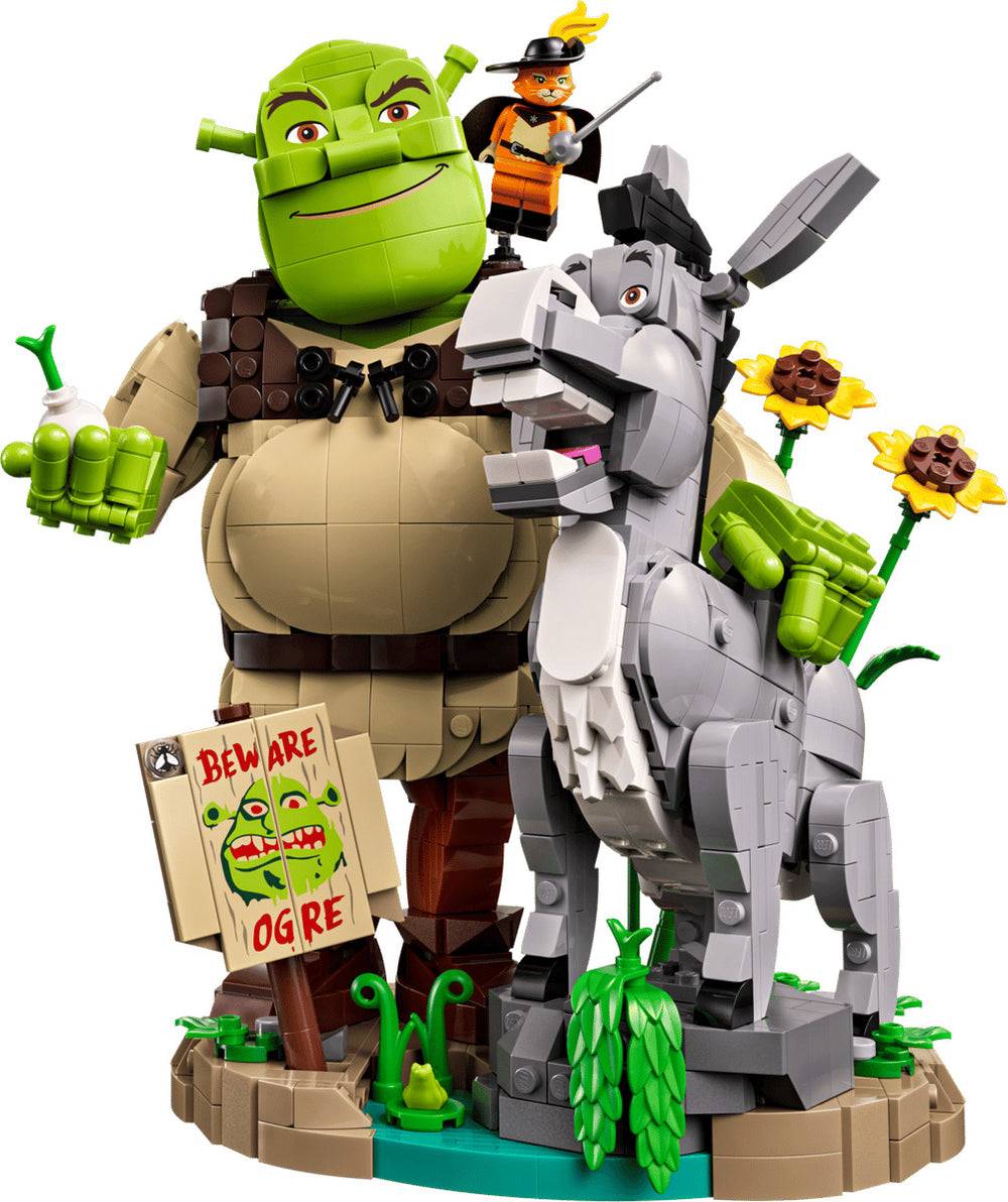 LEGO Shrek 72423 Shrek, Donkey & Puss in Boots Age 18+ 1403pcs