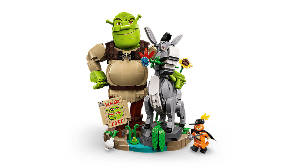 LEGO Shrek 72423 Shrek, Donkey & Puss in Boots Age 18+ 1403pcs