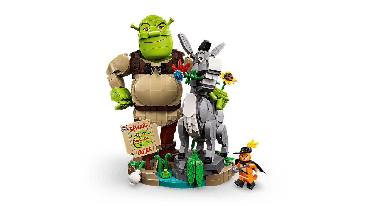 LEGO Shrek 72423 Shrek, Donkey & Puss in Boots Age 18+ 1403pcs