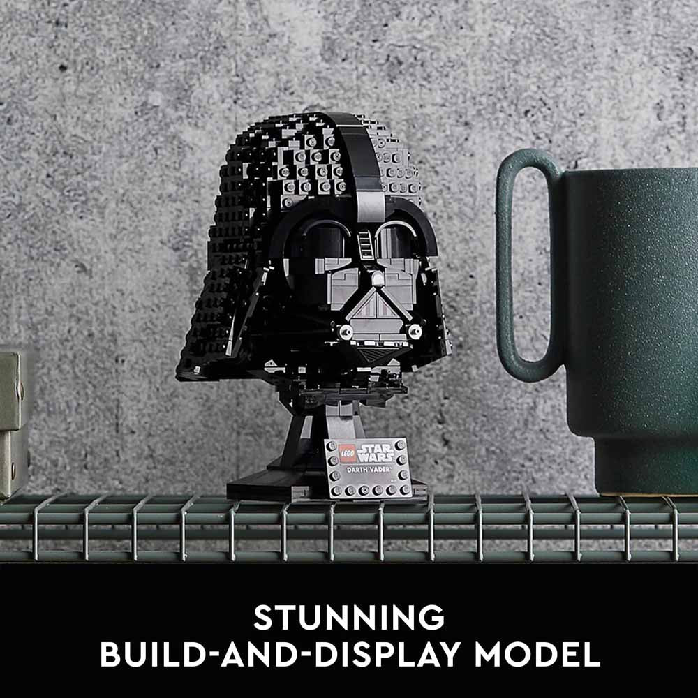 LEGO 75304 Star Wars Darth Vader Helmet Adult Set Age 18+ 834pcs