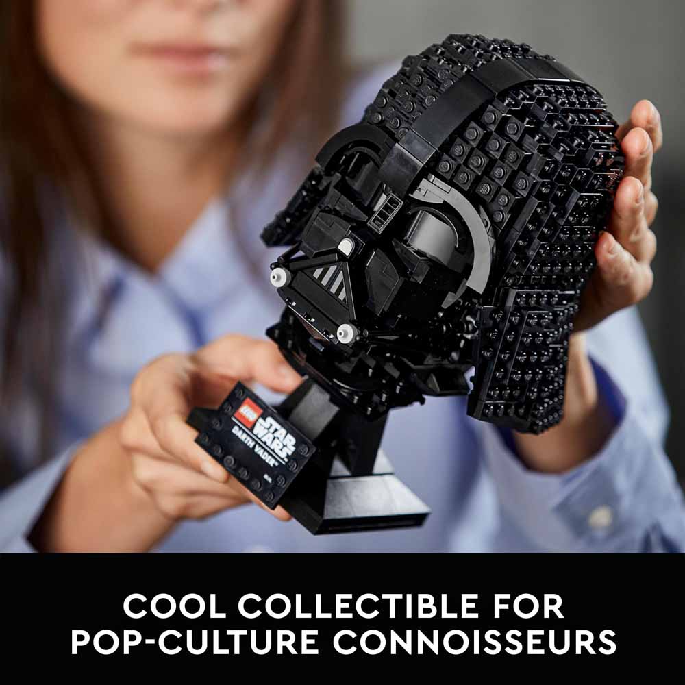 LEGO 75304 Star Wars Darth Vader Helmet Adult Set Age 18+ 834pcs