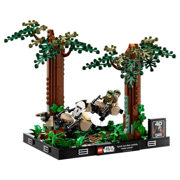 LEGO Star Wars 75353 Endor Speeder Chase Diorama Age 18+ 608pcs