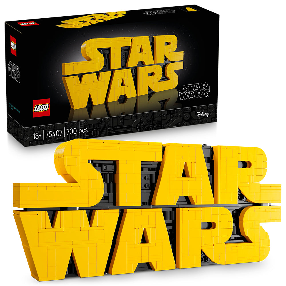 LEGO Star Wars 75407 Brick-Built Star Wars Logo Age 18+ 700pcs