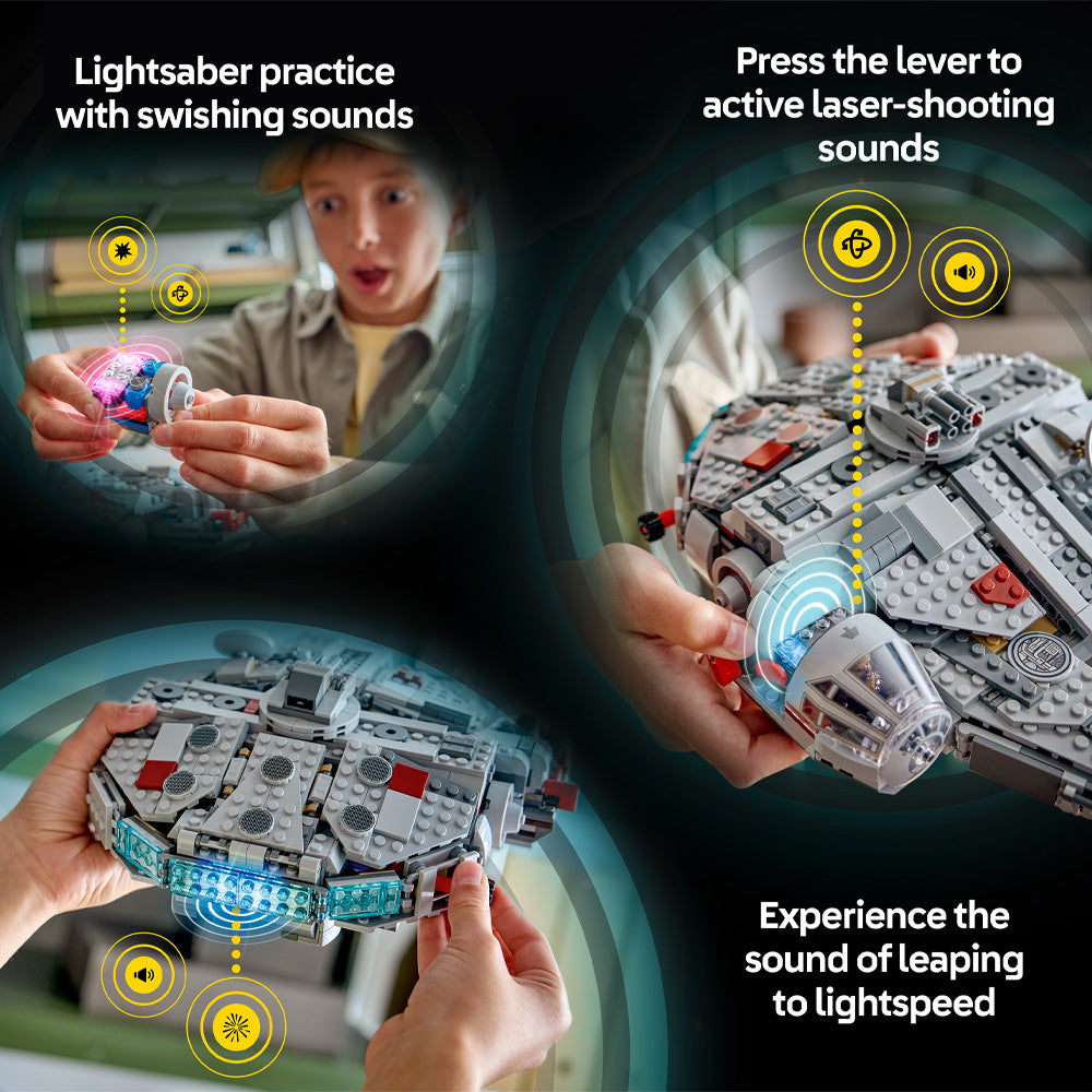 LEGO SMART Play 75426 Star Wars: Millennium Falcon Age 9+ 885pcs