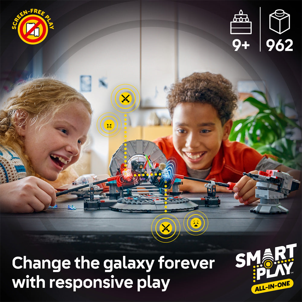 LEGO SMART Play 75427 Star Wars: Throne Room Duel & A-Wing Age 9+ 962pcs