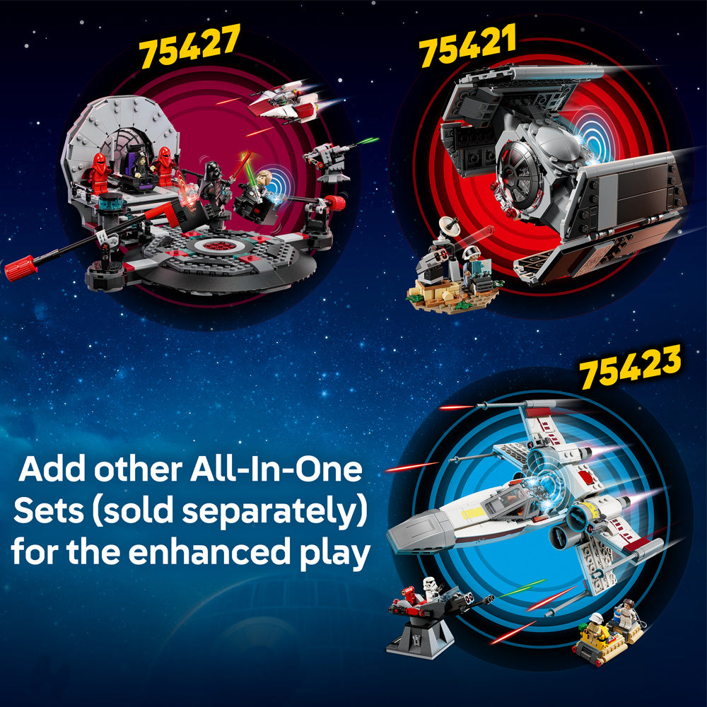 LEGO SMART Play 75427 Star Wars: Throne Room Duel & A-Wing Age 9+ 962pcs