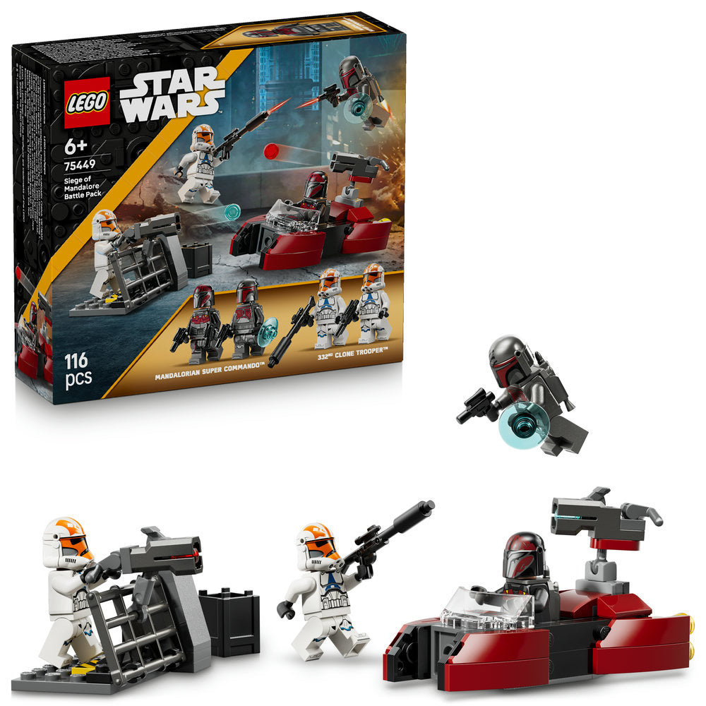 LEGO Star Wars 75449 Siege of Mandalore Battle Pack Age 6+ 116pcs