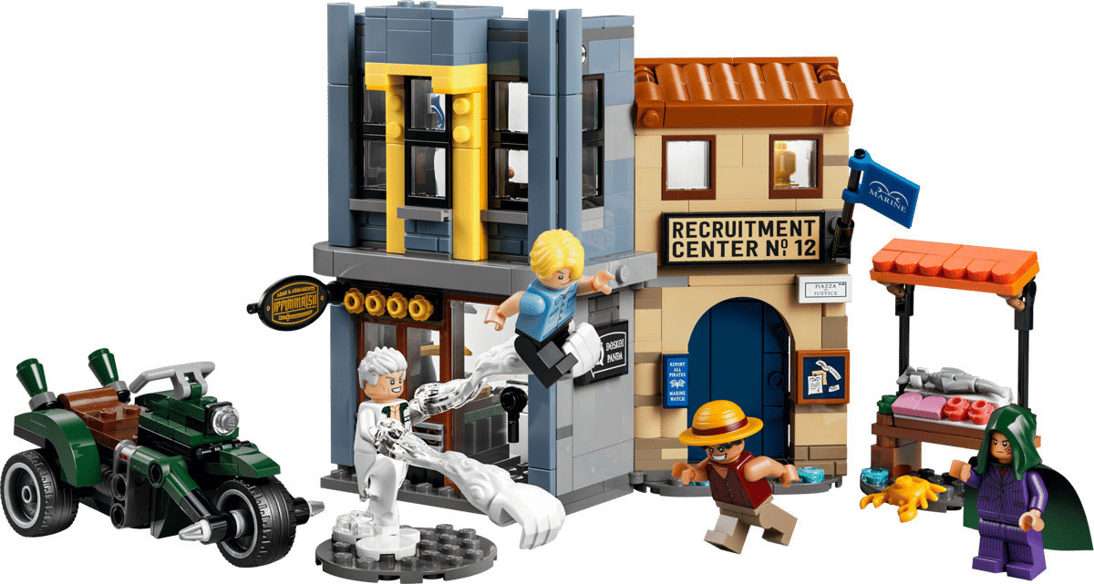 LEGO One Piece 75642 Showdown with Captain Smoker Age 9+ 547pcs