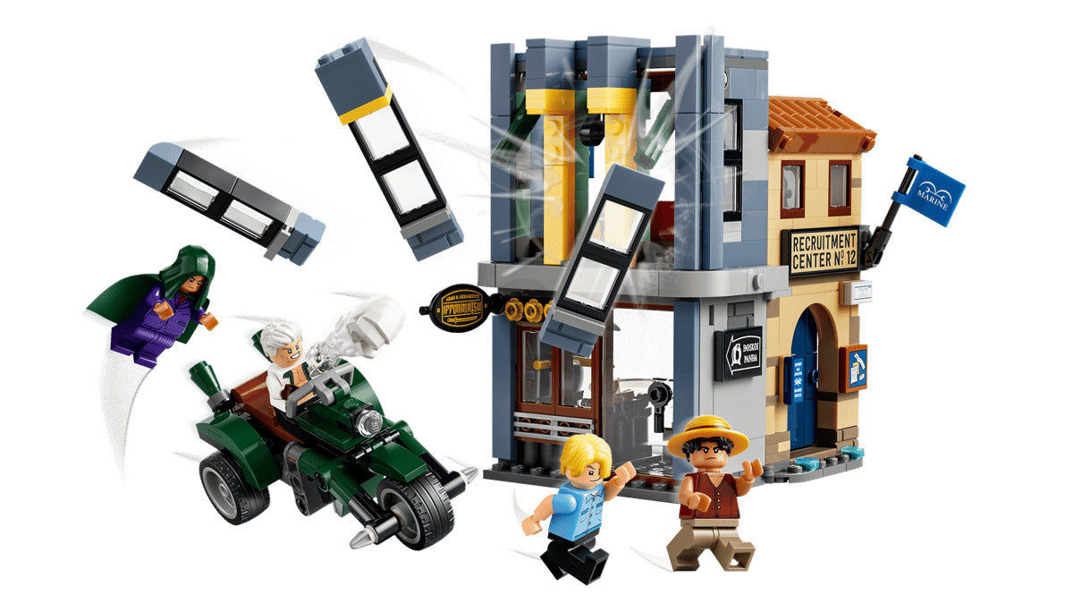 LEGO One Piece 75642 Showdown with Captain Smoker Age 9+ 547pcs