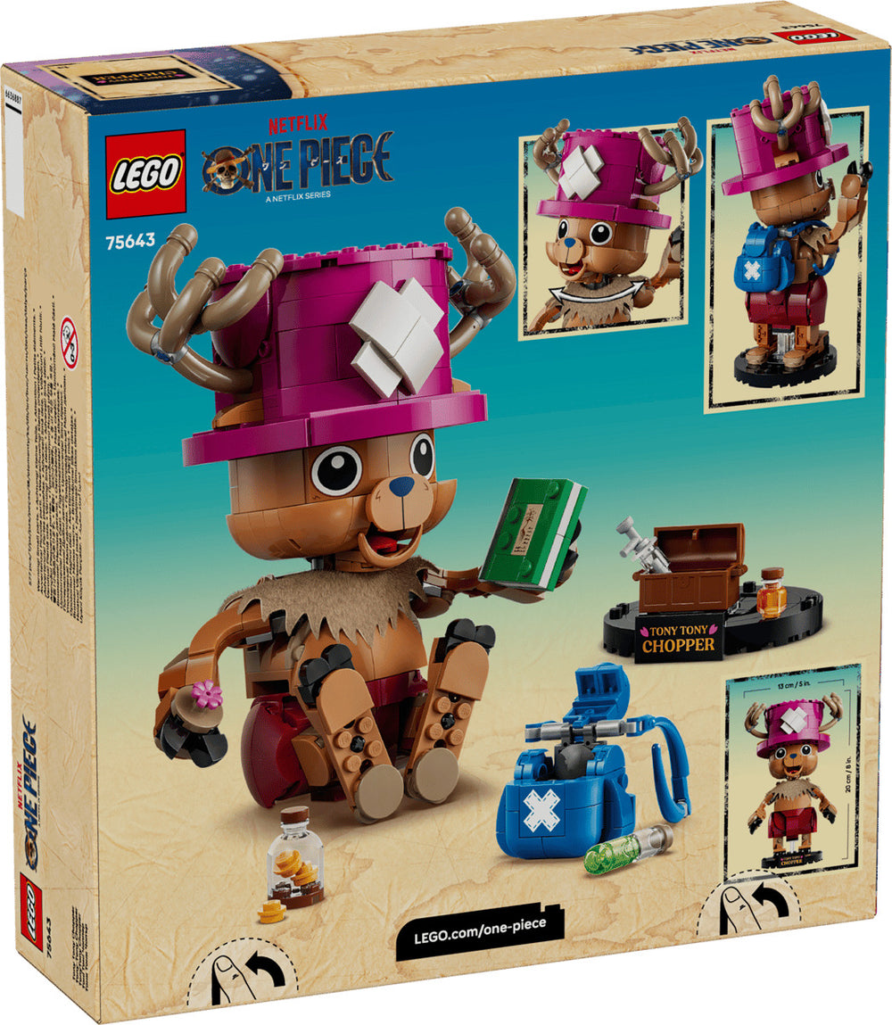 LEGO One Piece 75643 Tony Tony Chopper Age 9+ 577pcs
