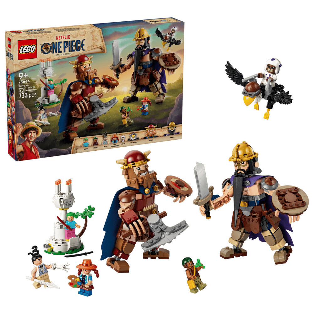 LEGO One Piece 75644 Dorry vs. Brogy – Giants of Little Garden Age 9+ 733pcs