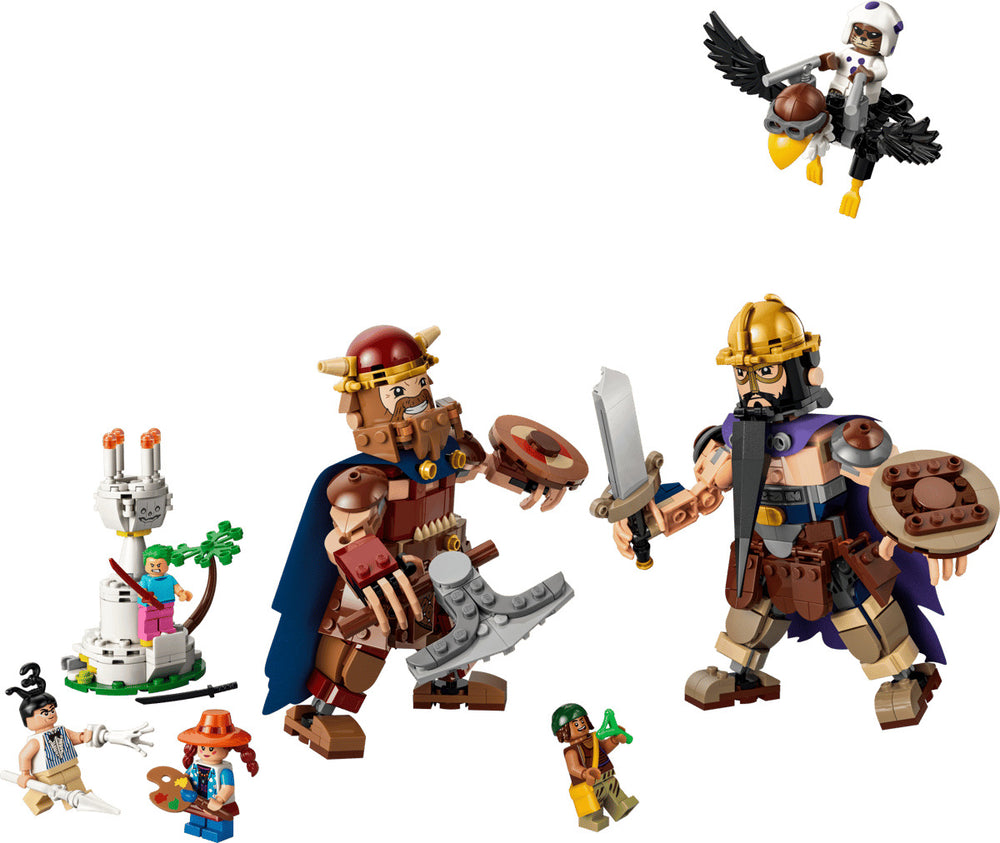 LEGO One Piece 75644 Dorry vs. Brogy – Giants of Little Garden Age 9+ 733pcs