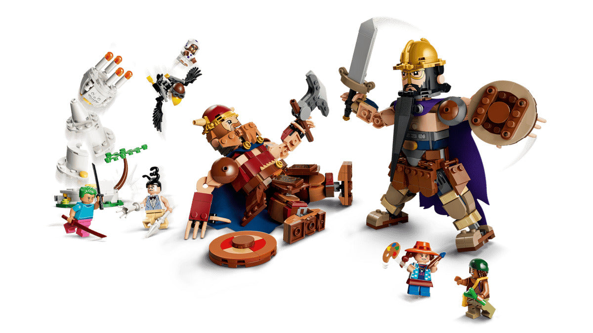 LEGO One Piece 75644 Dorry vs. Brogy – Giants of Little Garden Age 9+ 733pcs