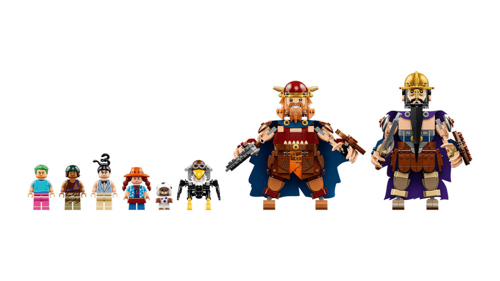 LEGO One Piece 75644 Dorry vs. Brogy – Giants of Little Garden Age 9+ 733pcs