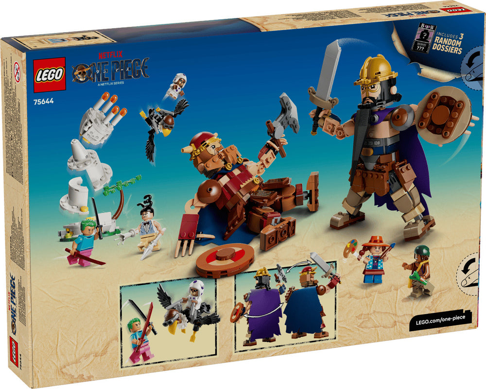 LEGO One Piece 75644 Dorry vs. Brogy – Giants of Little Garden Age 9+ 733pcs